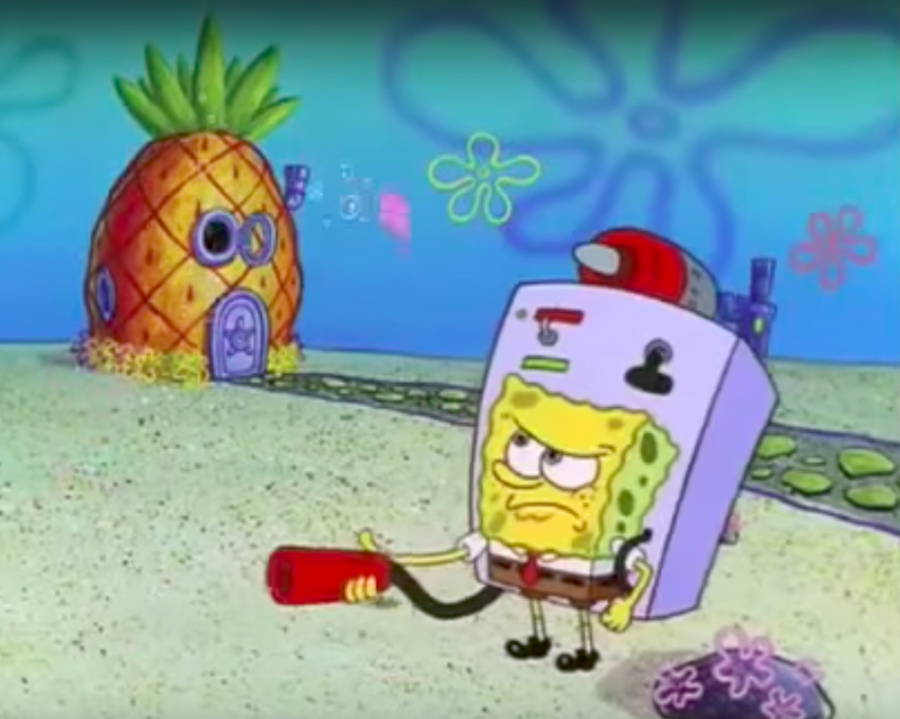 This GIF is an entire early episode of “Spongebob Squarepants,” and it’s almost too wonderful