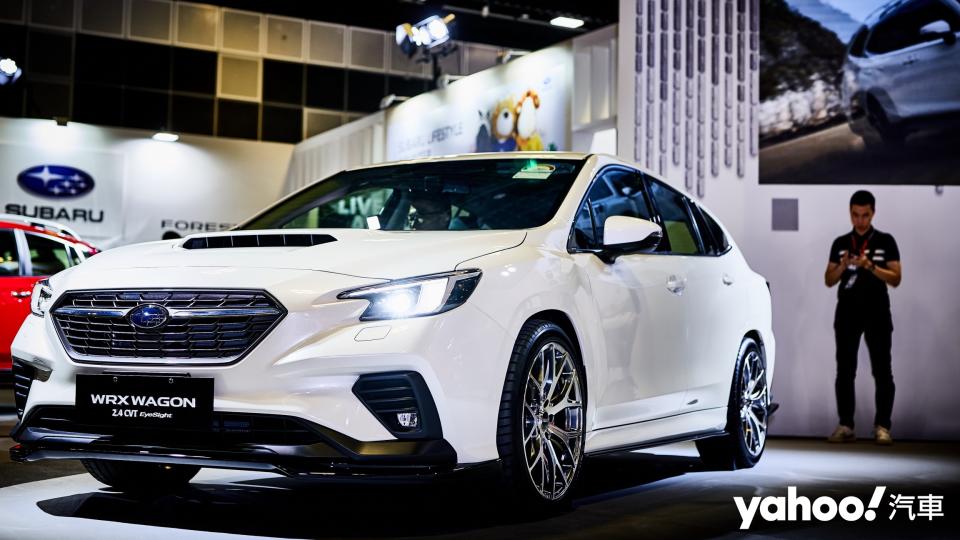 相隔三年多再次見面的Subaru Levorg/WRX Wagon與Prototype相比幾乎如出一轍。