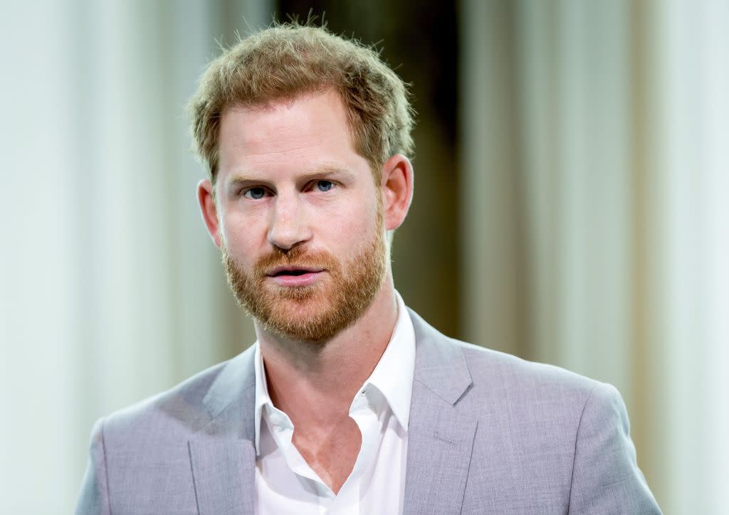 Prince Harry has hinted therapy played a role in him making difficult decisions about his family, pictured September 2019. (Getty Images)