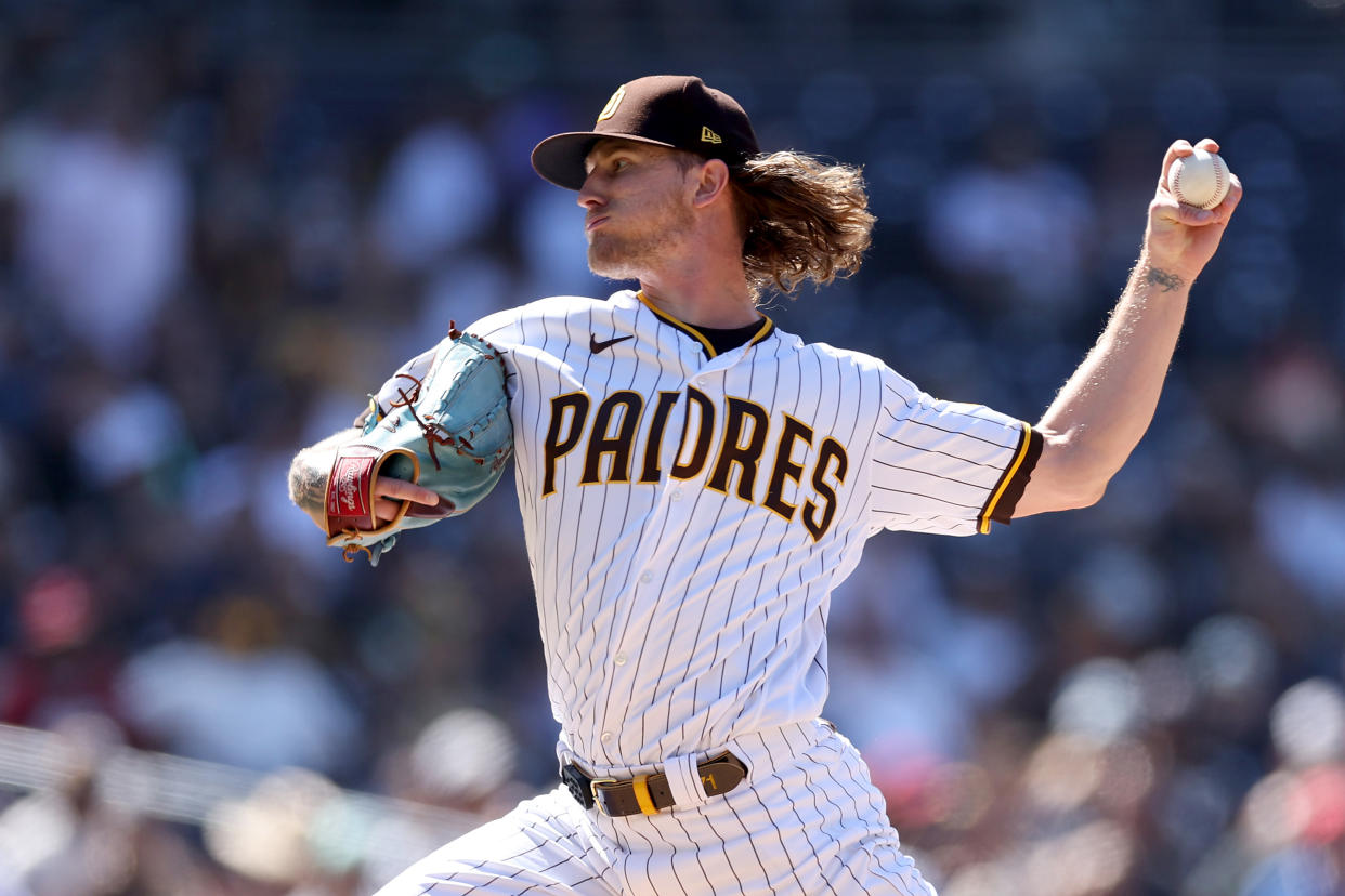 Former Padres closer Josh Hader will be pitching for the Astros next season. (Photo by Sean M. Haffey/Getty Images)