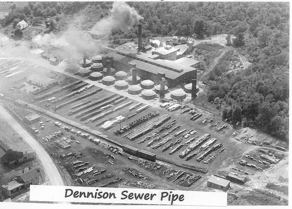 In 1911, the Dennison Sewer Pipe Co. opened on Stillwater Avenue in Dennison