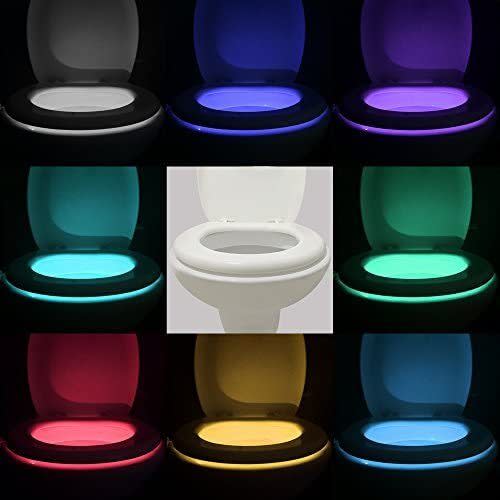 It fits on any toilet bowl, and has 16 colors, 5 brightness levels and a 170 degree radius.<br /><br /><strong>Promising review:</strong> "I am 9 months preganant and my sister is 8 months pregnant. So I decided for Christmas this would be the best stocking stuffer. I am so happy I bought this. <strong>I honestly wish I had gotten it sooner.</strong> Especially with how frequent getting up to use the restroom at night is when you are pregnant. This light is perfect because it allows you to get your business done and return to bed without really getting out out of sleep due to the light brightness in comparison to the actually restroom light!! Great buy! I have already had several family memeber request that I buy them one as well😉" &mdash; <a href="https://www.amazon.com/gp/customer-reviews/RSZTZRKVF9ITJ?ASIN=B01IT0K2OQ&amp;ie=UTF8&amp;linkCode=ll2&amp;tag=huffpost-bfsyndication-20&amp;linkId=798b629b6297960b0964ca6153012cf2&amp;language=en_US&amp;ref_=as_li_ss_tl" target="_blank" rel="noopener noreferrer">Olga</a><br /><br /><strong><a href="https://www.amazon.com/Vintar-16-Color-Motion-5-Stage-Detection/dp/B01IT0K2OQ?&amp;linkCode=ll1&amp;tag=huffpost-bfsyndication-20&amp;linkId=7cecdc84eb4c0ac936ba1ecae077c539&amp;language=en_US&amp;ref_=as_li_ss_tl" target="_blank" rel="noopener noreferrer">Get it from Amazon for $14.99.</a></strong>