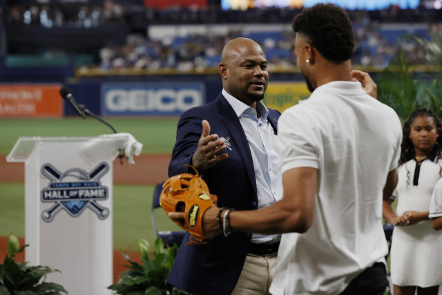 For starters: Rays vs. Red Sox, with Wade Boggs throwing the first