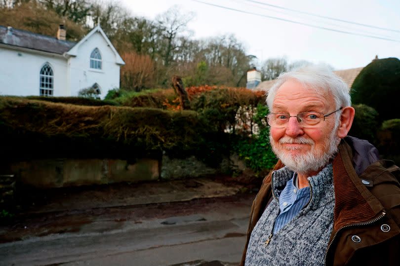 Ian Fell was keen to talk about Llancarfan