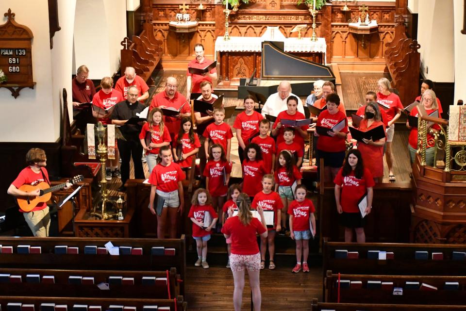 Summer Camps 2024: Summer Choir Camp - final concert in St. John's Episcopal Church.