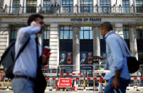 The exterior of the King William Street branch of House of Fraser can be seen here in central London, Britain, June 22, 2018. REUTERS/Henry Nicholls