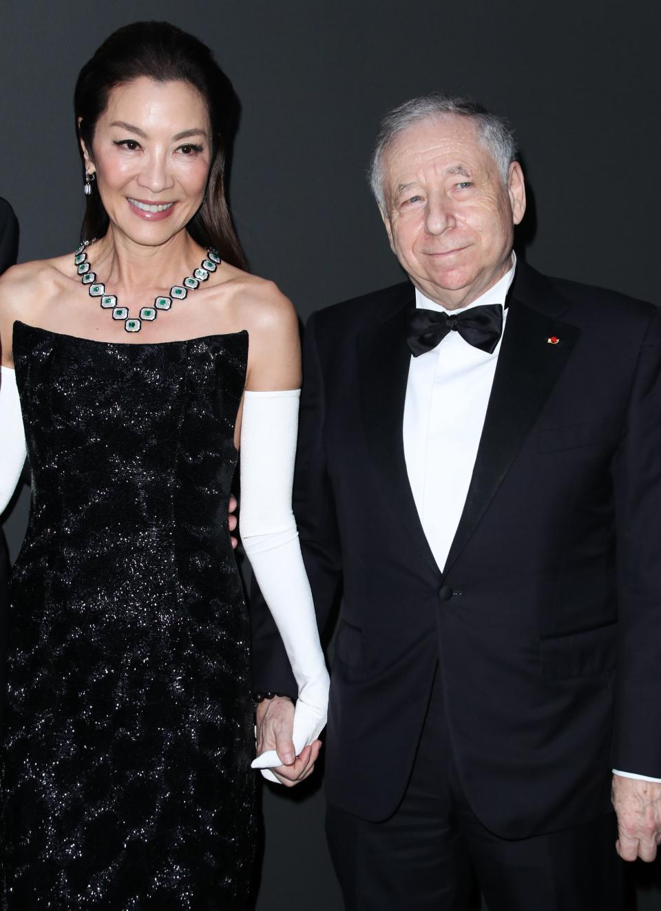 Michelle Yeoh and Jean Todt