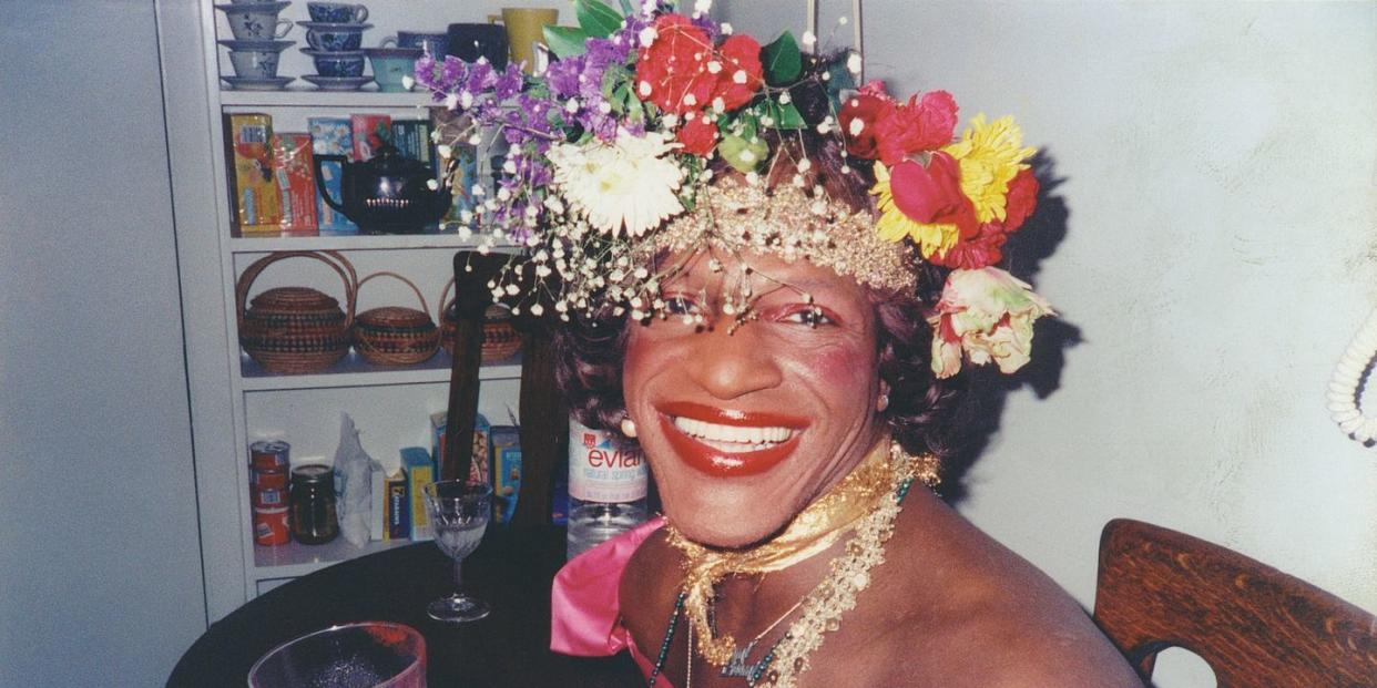 a still from 'the death and life of marsha p johnson'