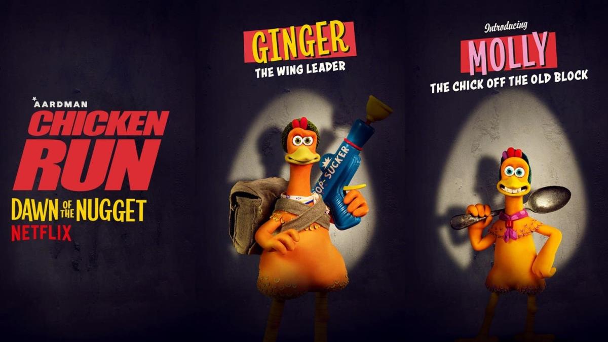 New artwork released for Chicken Run Dawn Of The Nugget starring Bella