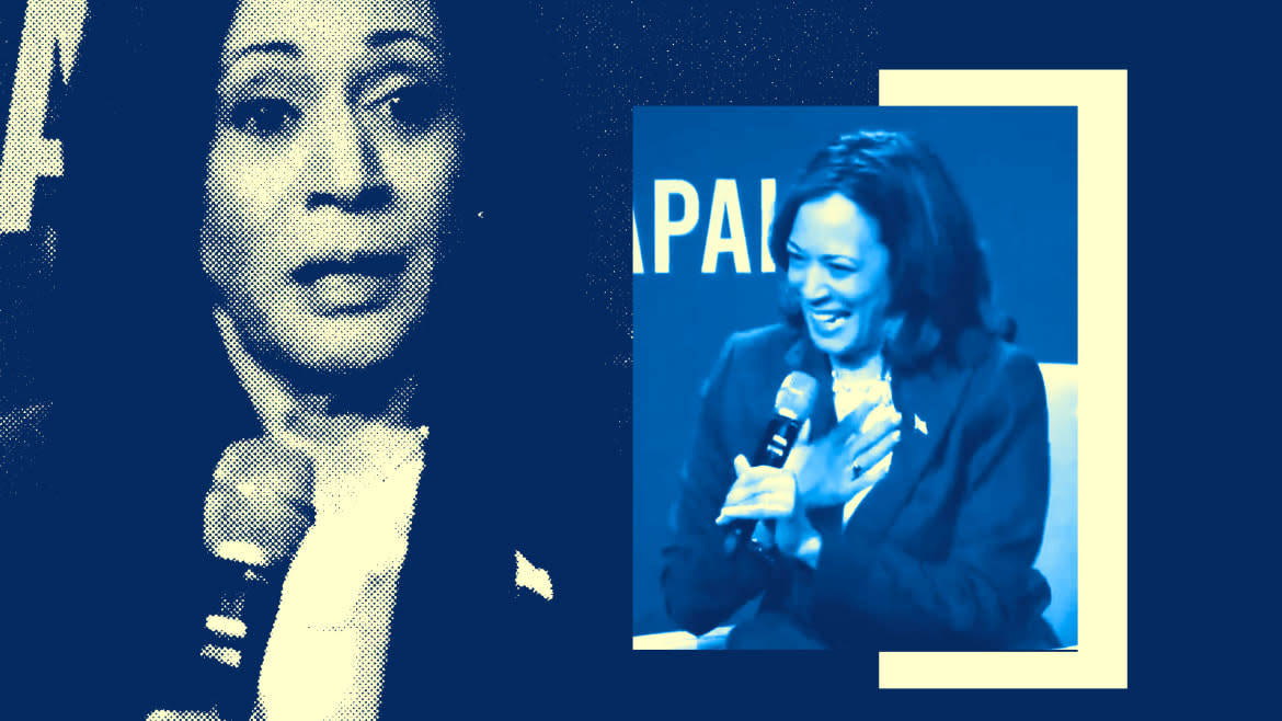 Kamala Harris Loosens Up, At Last