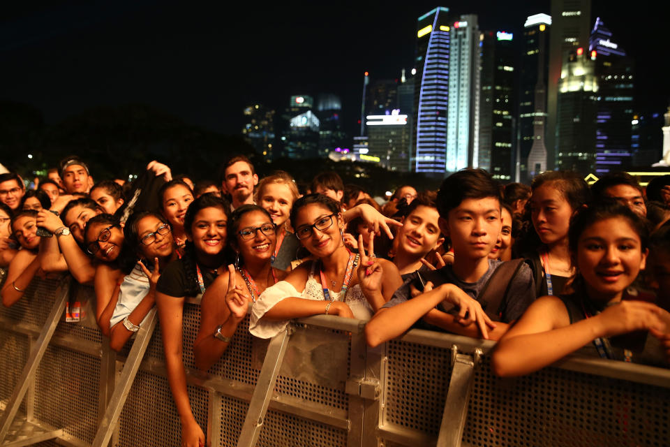 Entertainment highlights at the 2017 Singapore Grand Prix