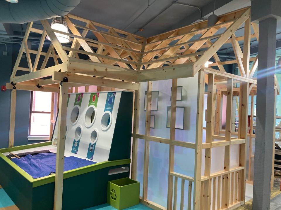 A new construction house will open in July as part of a complete renovation of the  Experience Children's Museum in Erie. Kids will able to use tools and learn about construction.