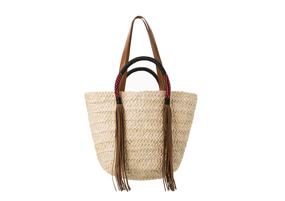 Mango Straw Bag