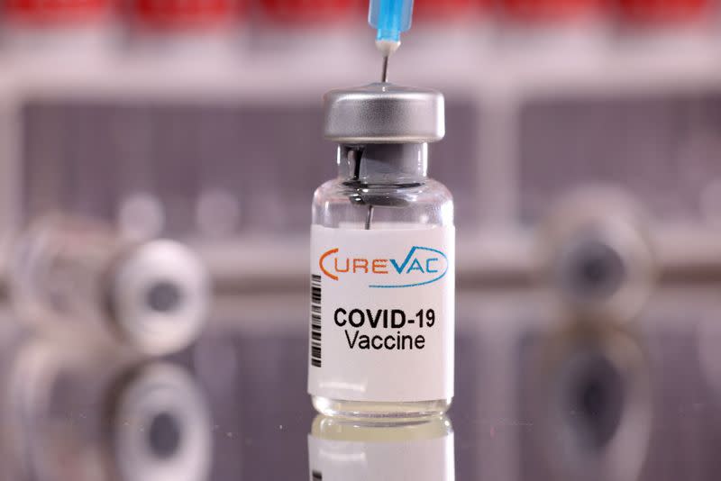 Illustration of COVID-19 vaccine vial