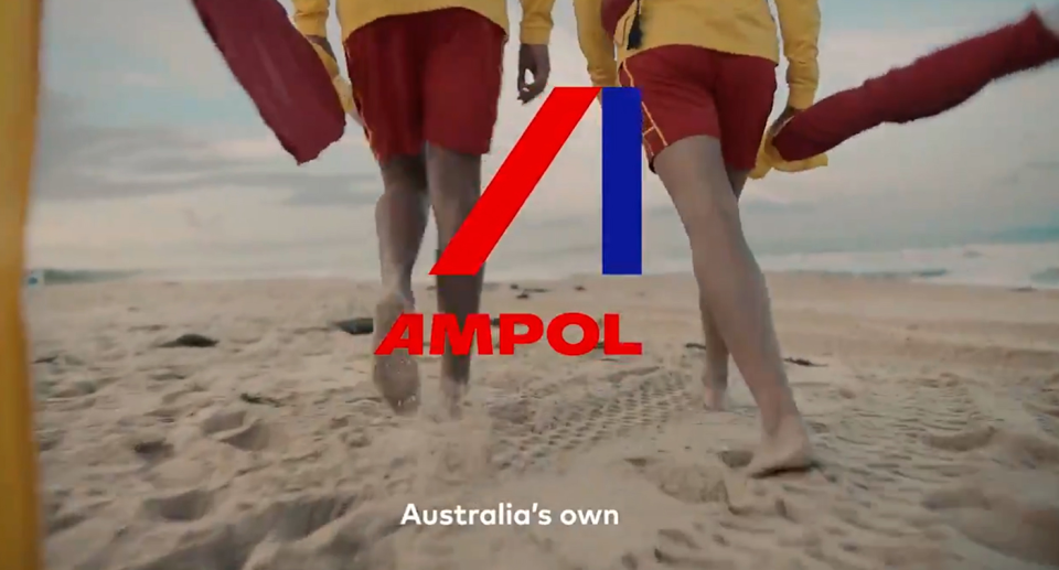 The video ends with the Ampol logo and the phrase 