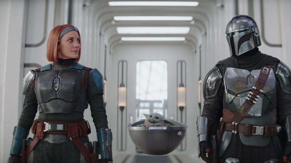 A still from The Mandalorian season 3