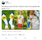 Secondo qualche utente, il grande seguito degli articoli d'abbigliamento della Lidl sarebbe uno dei sintomi del Covid: la perdita di gusto. Alcuni consigliano a Giuseppe Conte di classificare le regioni in base ai colori della Lidl anziché usare il giallo, l'arancione e il rosso pensati per la pandemia, e altri inventano delle scarpe di marchi concorrenti.