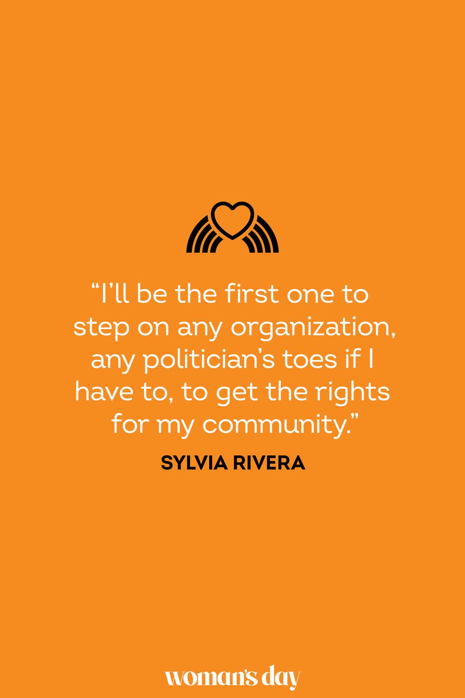 pride quotes sylvia rivera