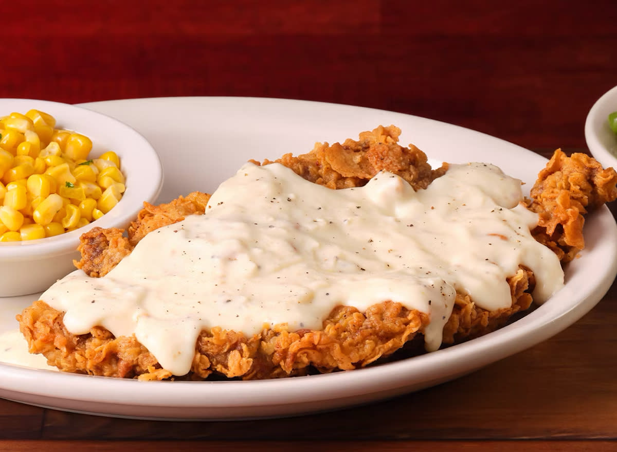 Texas Roadhouse Country Fried Sirloin Steak