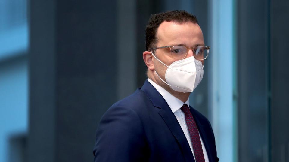 «Mit der generellen Knappheit zu Beginn müssen alle auch vor Ort umgehen»: Jens Spahn.