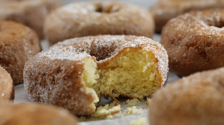 sugar and spice cake donuts