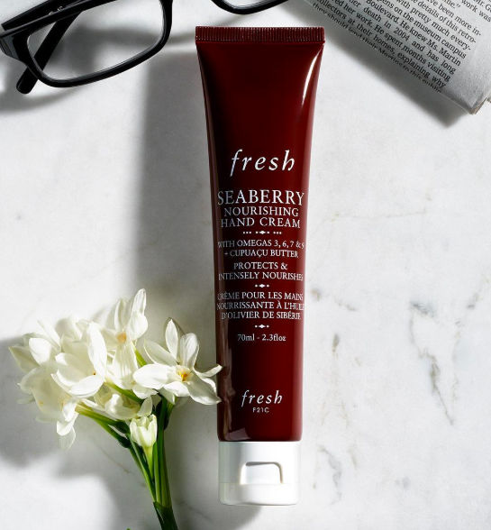 Seaberry Nourishing Hand Cream. Image via Instagram/freshbeauty. 