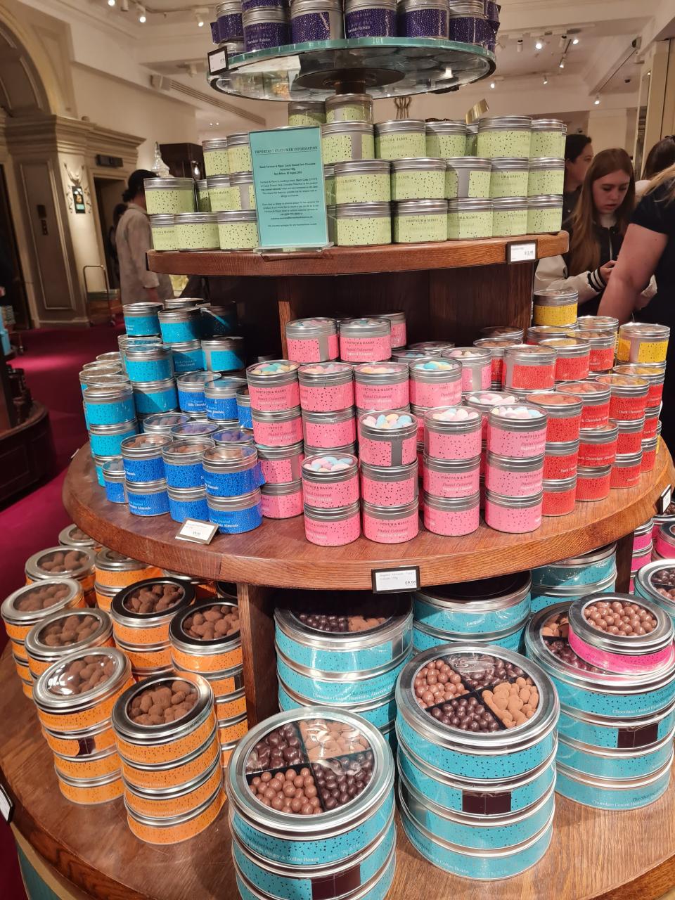 Products in Fortnum and Mason.