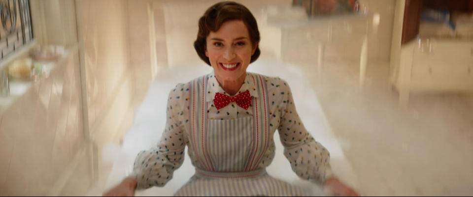 Emily Blunt plays the lead role in Mary Poppins Returns (Disney/PA)