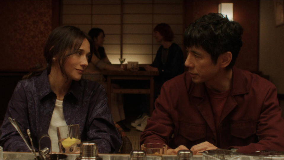 Rashida Jones as Suzie searches for clues in her husband Masa's (Hidetoshi Nishijima) disappearance in 