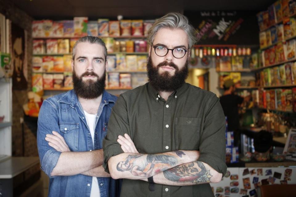 Cheerio, for now: The duo said they would continue to sell cereal online, alongside 'creating their own line of products' (Rebecca Reid)