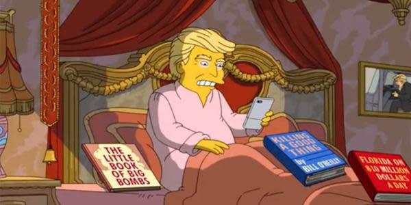 ¿Los Simpsons predijeron que Donald Trump se enfermaría de Covid-19?