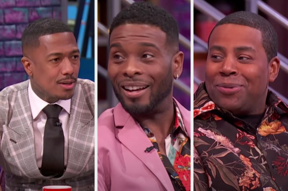 Nick Cannon has chats with Kel Mitchell and Kenan Thompson on the "Nick Cannon" show