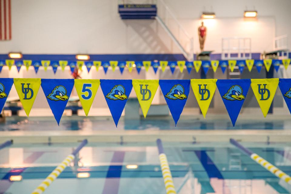 The Rawstrom Natatorium is the home of the UD swim/dive teams