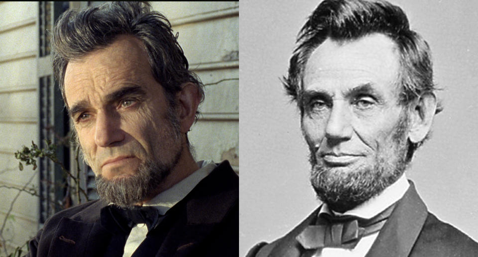 Daniel Day-Lewis and Abraham Lincoln