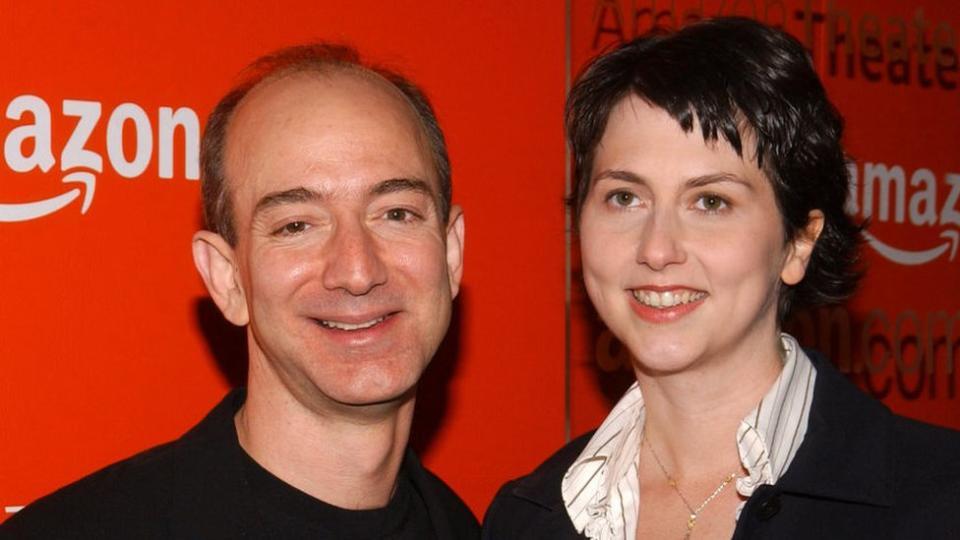 Scott y su exmarido Bezos