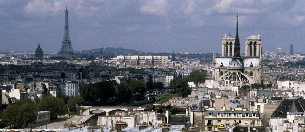 Vue aérienne de Paris (photo d'illustration).
