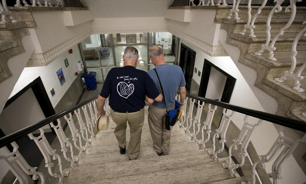 Same-sex couples began marrying in Texas after the supreme court ruling on the matter in June 2015.