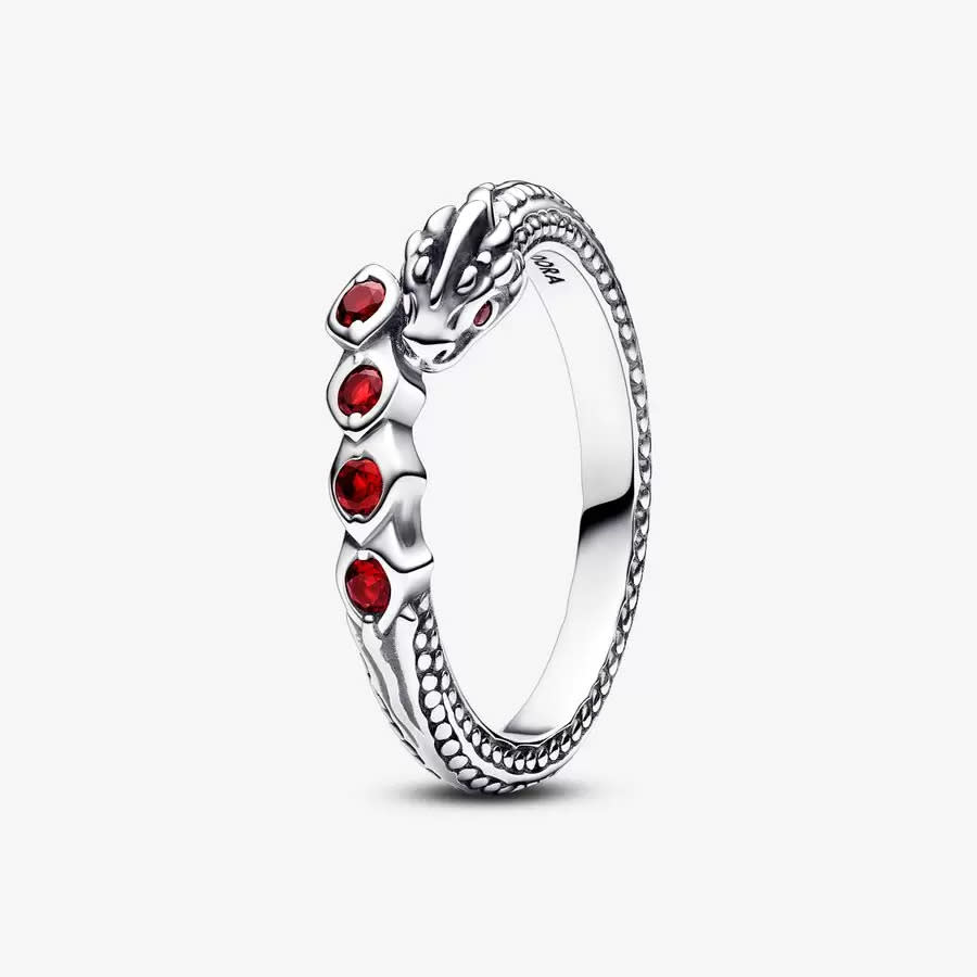 Game of Thrones Dragon Sparkling Ring. Image via Pandora.