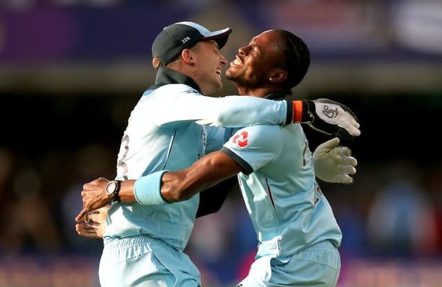 Buttler (left) and Archer (right) are England team-mates.