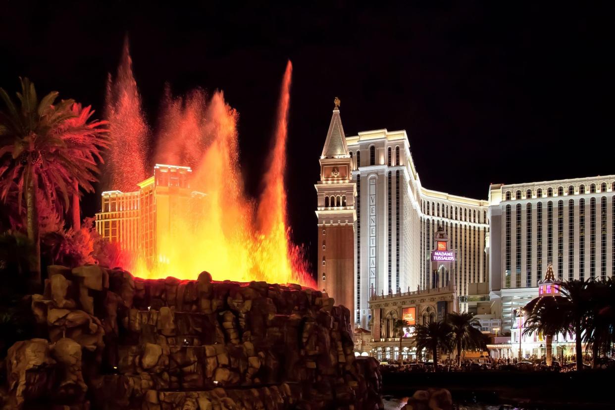 Volcano at the Mirage