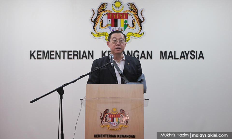 DAP secretary-general Lim Guan Eng as finance minister.