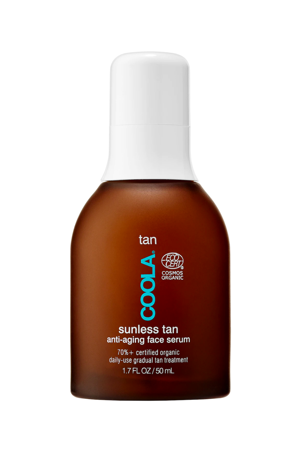 2) Coola Organic Sunless Tan Anti-Aging Face Serum