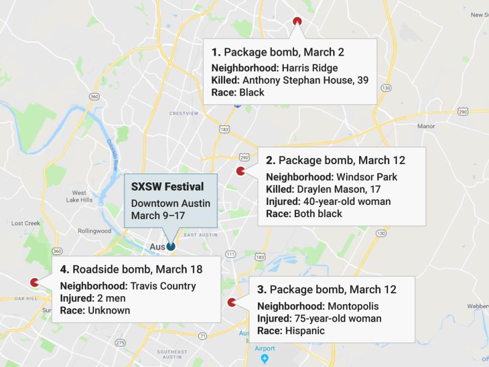 Austin bombings 03.19.2018 Update