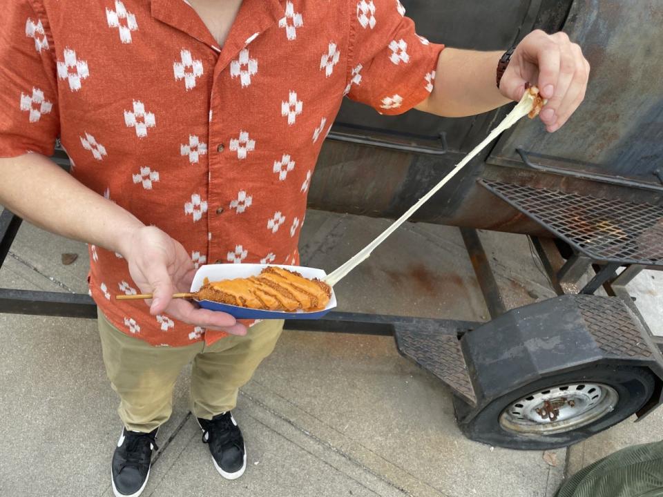 WookieDogs, which sells Korean-style corn dogs, will return to Springfield with a pop-up at Skully's Ramen, 1427 E. Cherry Street, on Sunday, Dec. 10, and Monday, Dec. 11.