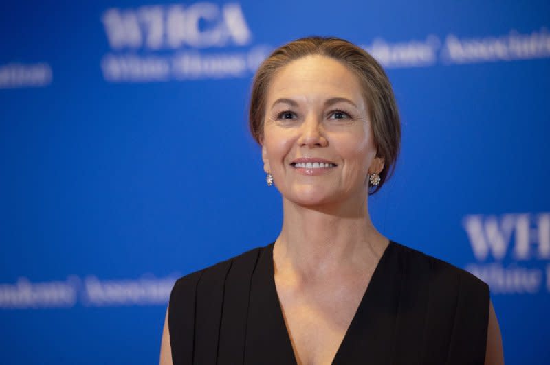 Diane Lane attends the White House Correspondents' Association gala in 2019. File Photo by Bonnie Cash/UPI