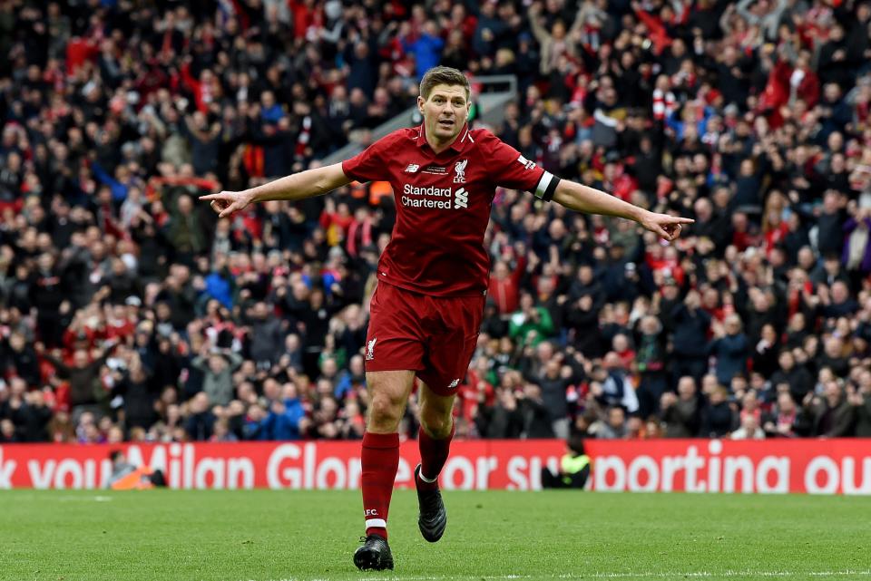 <p>Gerrard back to Anfield?</p> (Liverpool FC via Getty Images)