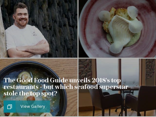 The Good Food Guide unveils 2018's top restaurants - but which seafood superstar stole the top spot?