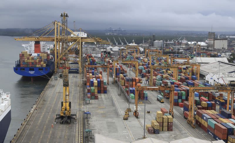 Foto de archivo. Una vista general del puerto de Buenaventura, en el departamento del Valle del Cauca