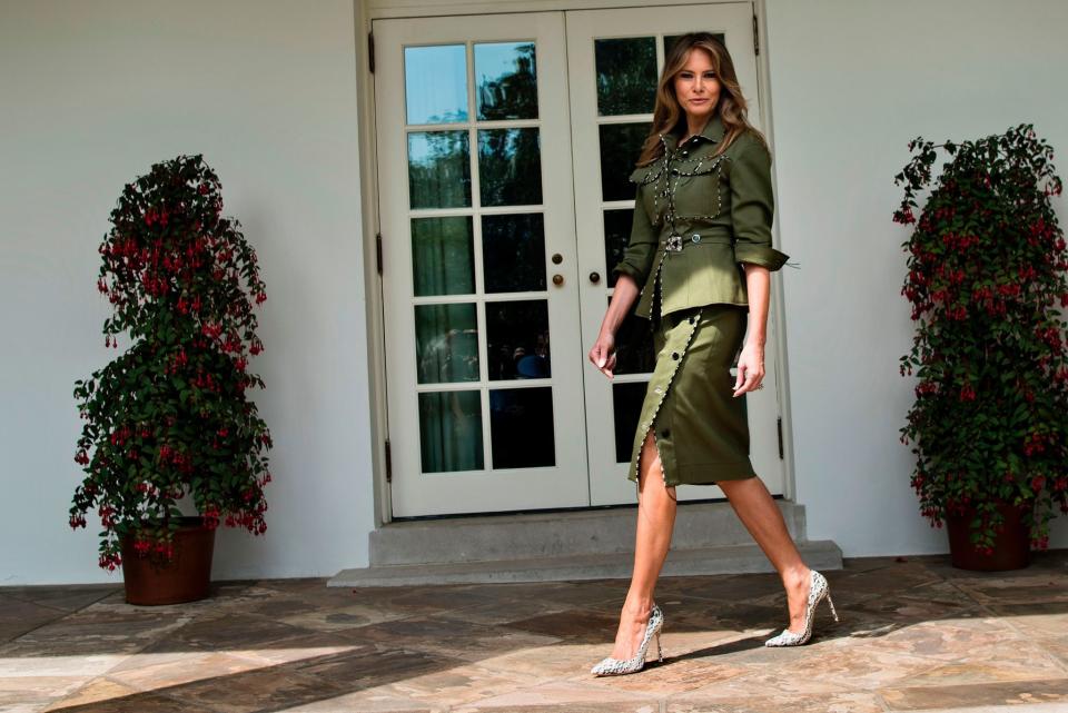 Melania Trump’s style file: What the First Lady wears