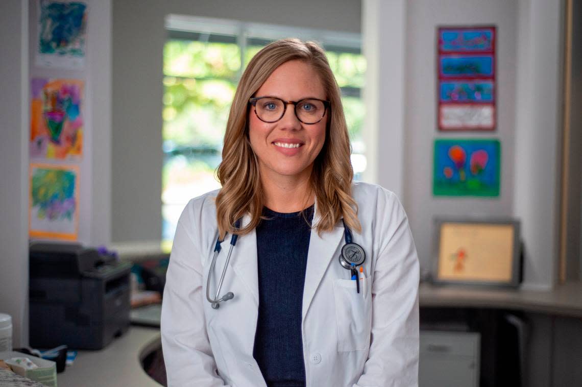 Dr. Annie Andrews, a pediatrician at MUSC in Charleston, announced her candidacy for South Carolina’s 1st Congressional District in a video announcement on Nov. 8, 2021. She is running as a Democrat.